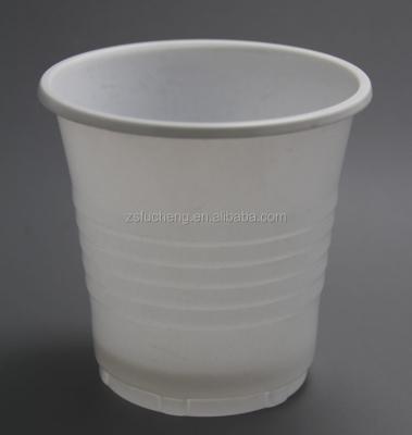 China 6oz pp disposable white cup, disposable plastic cup for water for sale