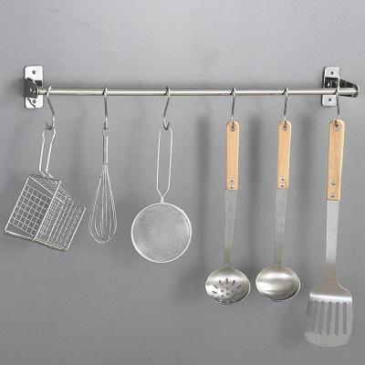 China Minimalist 10pcs Stainless Steel S Shape Hook Kitchen Bedroom Multi Function Railing S Hanger Hook Clasp Rack Hooks Storage Hanging Tools for sale