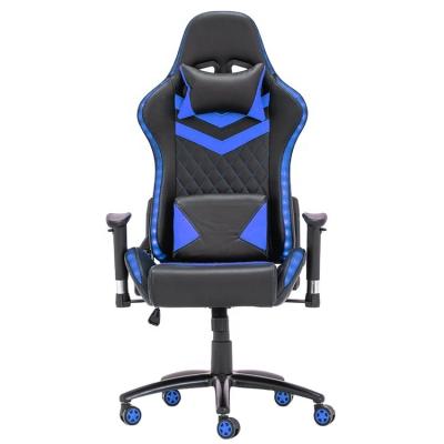 China Other Swivel High Quality Office RGB Leather Pink Gaming Chair With LED for sale