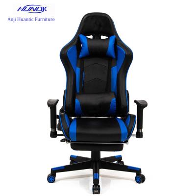 China Anji High Back Computer Racing Gaming Cooling Chair with Footrest for Gamer for sale