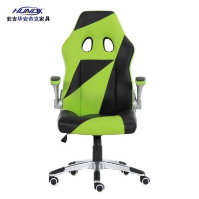 China Factory direct sales (height) adjustable high quality green gaming chairs with adjustable height for sale