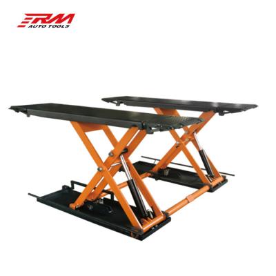 China Mid Rise Scissor Hydraulic Car Lift For Garage 3000kgs for sale