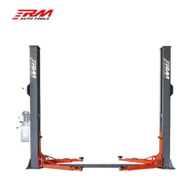 China 4t 2 Post Hydraulic Car Lift Car Crane For Home Garage 4000kgs for sale