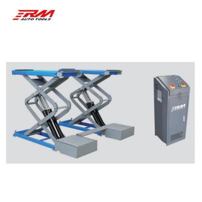 China In Floor Mounted Pneumatic Scissor Lift For Car Repairing Workshop 1530*630*680mm for sale