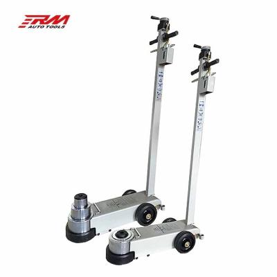 China 2 Stage Pneumatic Heavy Duty Truck Floor Jack 15/40/80 T 80/40/15 T for sale