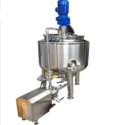 China powerful Cosmetic Homogenizer Mixer Safety Homogenizing Tank for sale