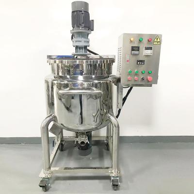 China 5.5kW Homogeneizador de alta cisalhamento Tanque de mistura Fabricante Fácil de usar à venda