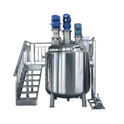 China 380V Homogenisierer Mischtank 2500 Liter Shampoo Mischtank zu verkaufen