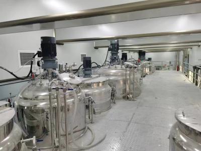 中国 Automatic Stainless Steel Detergent Production Line With Customized Weight Capacity 販売のため