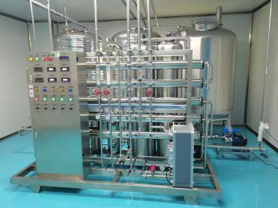 China Stainless Steel Mixer Tank Automatic Control Detergent Production Line For Mixing for sale