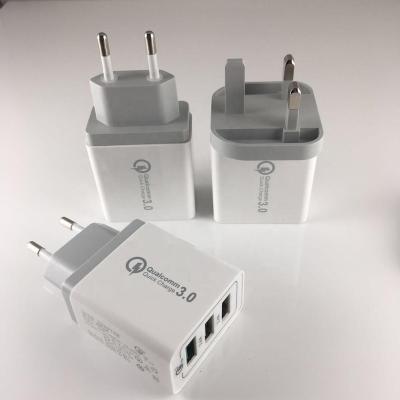 China Mobile Phone Fast Port 3 USB Fast Charger For Cell Phones for sale