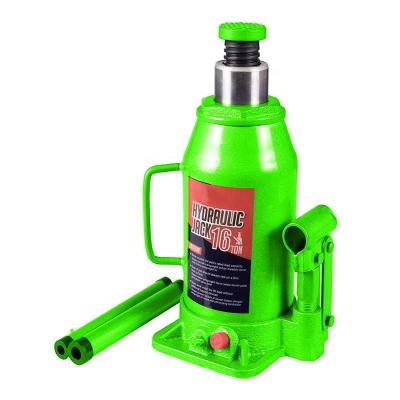 China Car Jack 16 Ton Car Mechanical Screw Hydraulic Lifting Jack Bottle With Safety Valve for sale