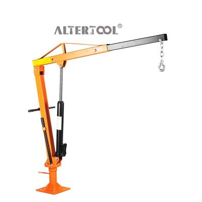 China Altertool Heavy Duty Factory Supply 2000lbs Hydraulic Factory Direct Hydraulic Magazine Crane Using 3T Jack Engine Crane Manufactory TDJ04-1312 for sale