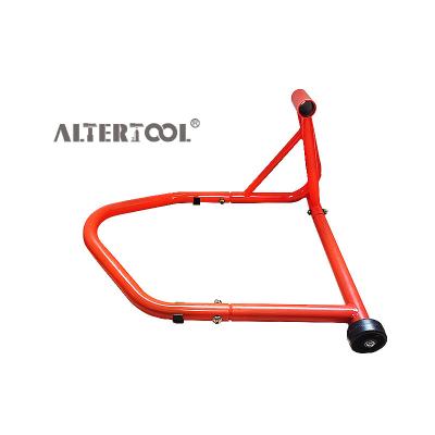 China No Parking 750lb High Quality Altertool Pro Single Arm Side Repair Frame Rear Rack Stand For Motorcycle With CE for sale