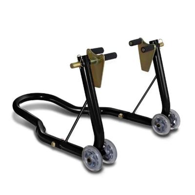 China Steel Heavy Duty Motorcycle Engine Motorbike Lift Stand for sale