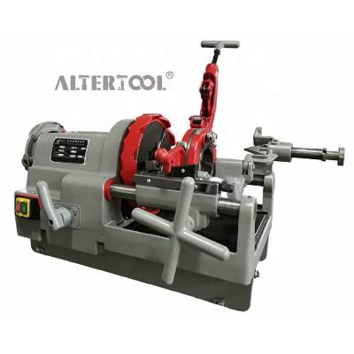 China 0.75kw Aluminum Portable Pipe Nipple Bolt Pipe Threading Machine For Sale 92*61*56cm for sale