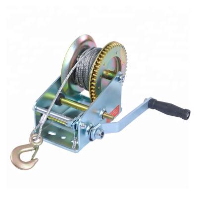 China AUTOMATIC 600lbs Manual Hand Winch Boat Trailer Caravan Puller for sale