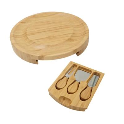 China Charcuterie Disposable Bamboo Tray Set Cutting Board Cheese Meat Board Cheese Serving Board for sale