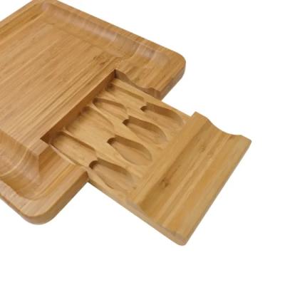 China Wholesale High Quality Disposable Products Bamboo Nature Cheese Board for sale