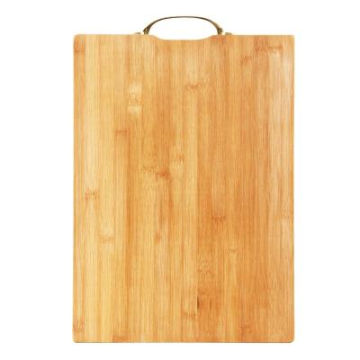 China Sustainable Environmental Bamboo Cutting Board With Customized Label for sale