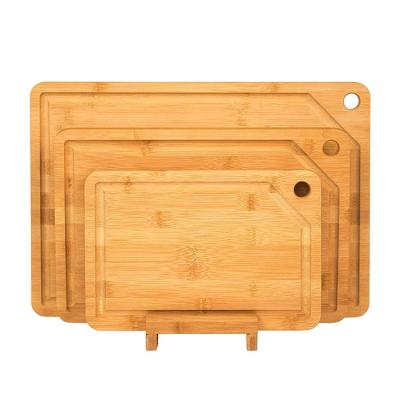 China Large Disposable Wholesales Bamboo Chopping Cutting Board for Kitchen and Food Serving for sale