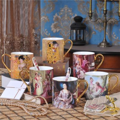 China Supplier Modern Original Bone China Factory Coffee Mug Sublimation Ceramic Mug for sale