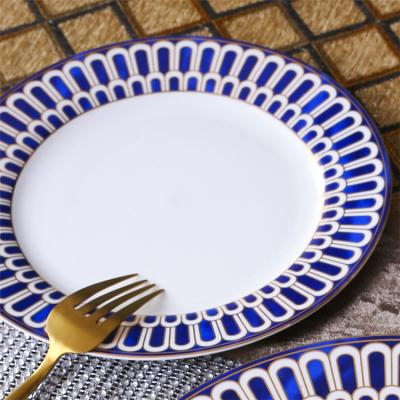 China Morden Dinnerware Sets Dinnerware Sets Dinnerware Porcelain Luxury Ceramic Dinner Dishes for sale