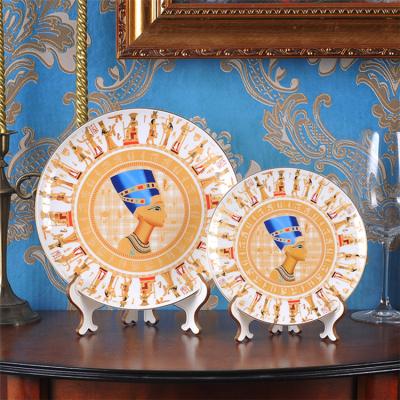 China Morden Dinnerware Sets Luxury Western Restaurant Dinnerware Embossed Dinner Plates for sale