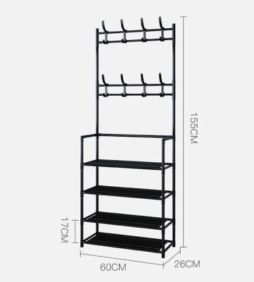 China (Size) Modern Adjustable Shoe Rack Front Plastic Shoe Organizer Storage Box for sale