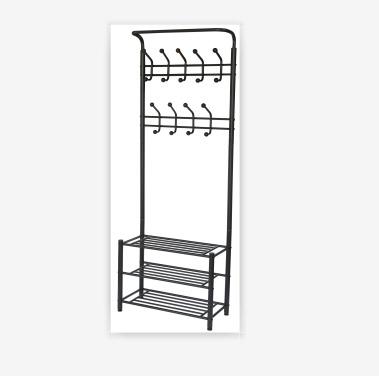 China Factory Direct Sales (Height) New Adjustable Modern Shoe Rack Can Hang Clothes Shoe Rack Integrated Furniture for sale