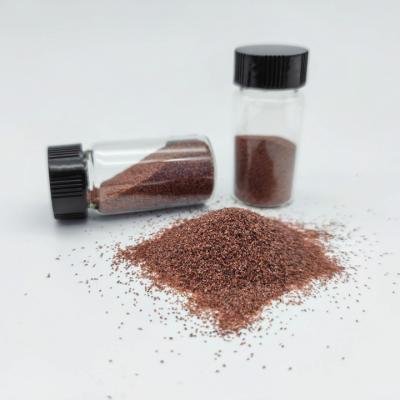 China Hochfester Garnet Abrasive Sand Self Dispersion für das Sandstrahlen von Industrie zu verkaufen