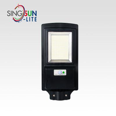 China ROAD High Brightness Outdoor Wall Lamp With Sensor LED Solar Lighting Waterproof IP65 All In One Integrated Solar Street Light for sale