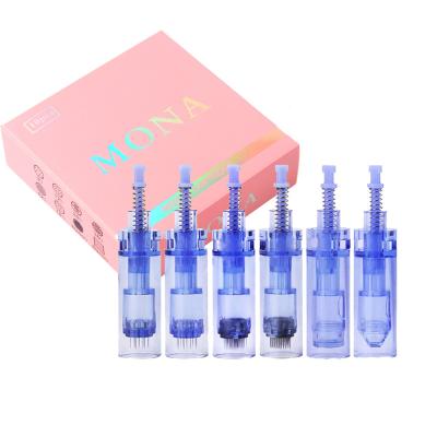 China Hot Sale Permanent A1 A6 Derma Pen Needles 9 12 36 42 Pin Nano Needle Cartridge for sale