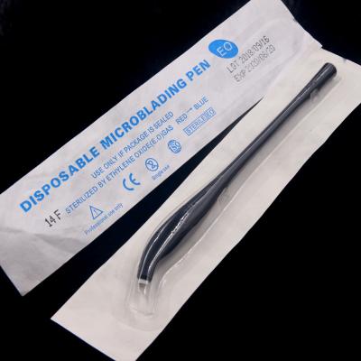 China OEM Disposable Permanent Makeup Pen 18U Microblading Permanent Makeup Machine With Blister Pack For Eyebrow Tattoo for sale