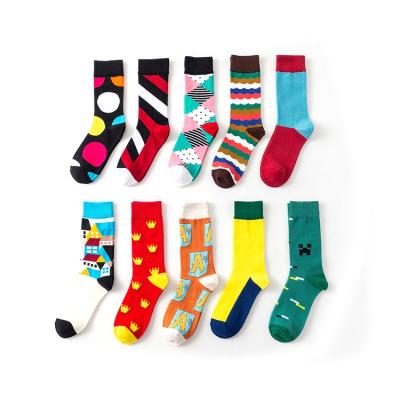 China HC-KCYH003 Viable Happy Boys Socks Mens Fashion Socks for sale