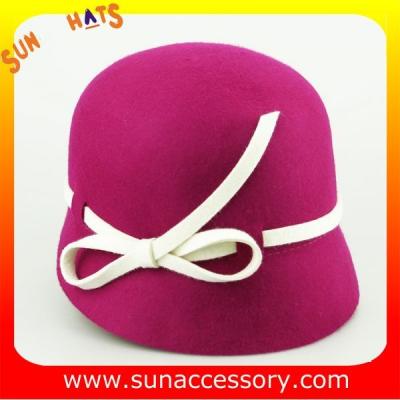 China 1362 Sun Accessory wool felt cloche hats ,Shopping online hats and caps wholesaling for sale