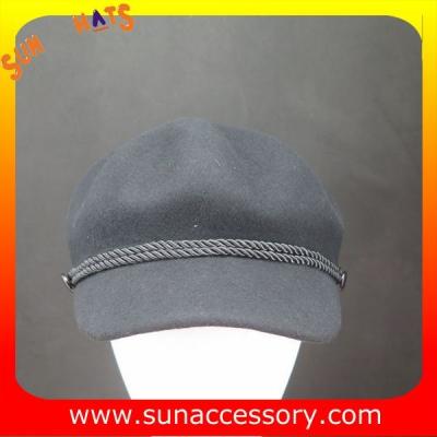 China 2276 Sun Accessory customized fashion winter 100% wool felt cowboy hats  ,women hats and caps wholesaling for sale