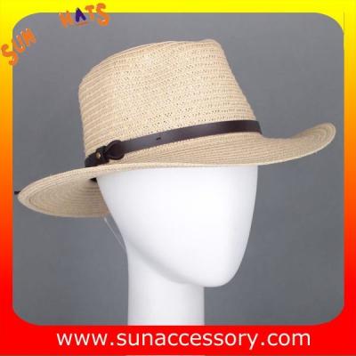 China 2050530 Sun Accessory customized  summer  trendy fashion cowboy straw  hats  ,unisex hats and caps wholesaling for sale