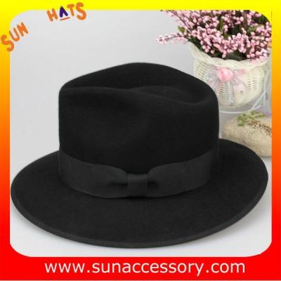 China 4630376 Sun Accessory customized  winner  fashion 100% wool felt  fedora  hats,unisex hats and caps wholesaling for sale