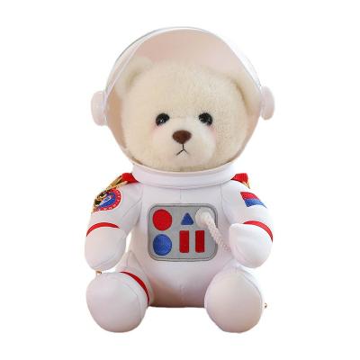 China Viable Hot Custom Plush Figure Toys Space Bear Astronaut Bear Plush Toy Unique Bear Soft Plush Toy for sale