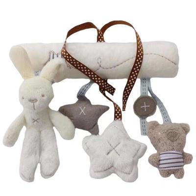 China Polyester Stuffed Animals Hanging Toy For Baby Bed Baby Soft Nursery Mobile Toy for sale