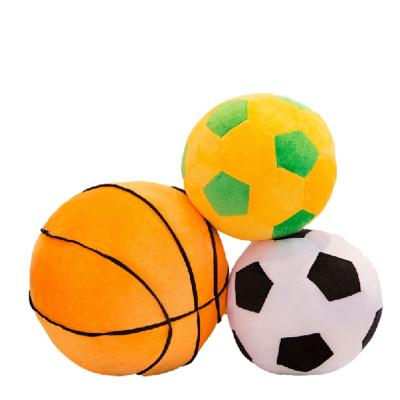 China Soft Sensory Toy Plush Ball Cloth Art Color Football Baby Toy Hand Ball Kindergarten for sale