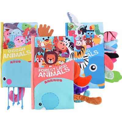 China China Toy Factory Soft Children's Educational Toys New Fashion Cloth Book Study Original Ideas Baby Books Funny Cognitive Toys for sale