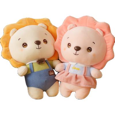 China Soft Animal Pillows Lion Toys For Children Stuffed Cute Plush Toys High Quality Cute Wholesale Fun for sale