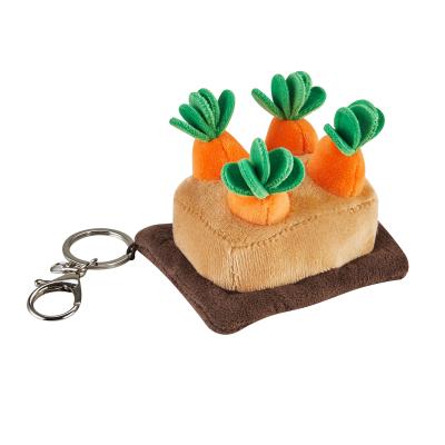 China 2021 Party Hot Selling Party OEM/ODM Mini Stuffed Plush Amazon Radish Plush Toy Animal Key Chain Party OEM/ODM 2021 for sale