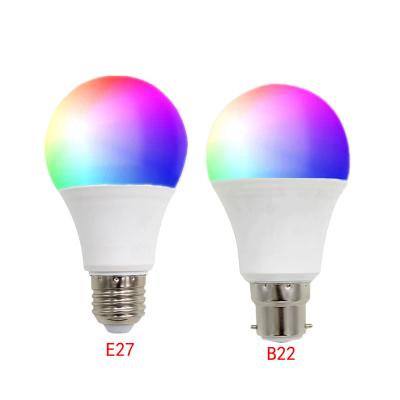 China Customized Light High Brightness Wifi Smart Bulb Alexa 9w Led Light Bulb Color for sale