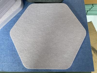 China Hexagonale Akustikplatten aus PET-Felt in verschiedenen Farben zu verkaufen