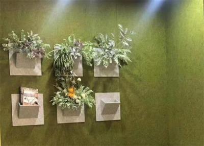 China Uso decorativo de pared de la reducción sana 3d de los paneles de la planta acústica de la naturaleza 5-10 años de garantía en venta