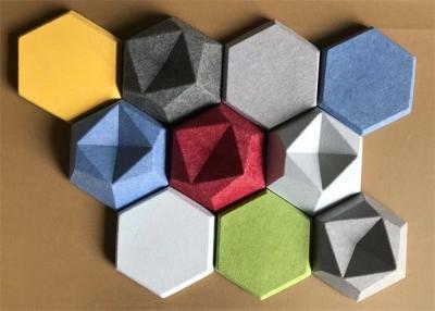 China Gewerbliche Geräuschunterdrücker Hexagonal-Akustikplatten für Wand zu verkaufen