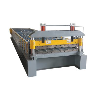 China Hotels Roof Sheet IBR Cold Roll Forming Machine For Africa Roof Panel Making Machine for sale